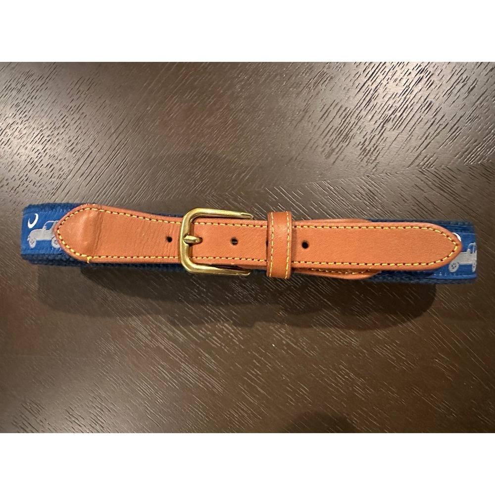 Simply Southern Collection Off-road Blue Belt Gray Vehicle Moon Size 36